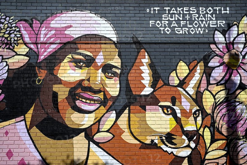 Mural at the Victoria and Alfred Waterfront
