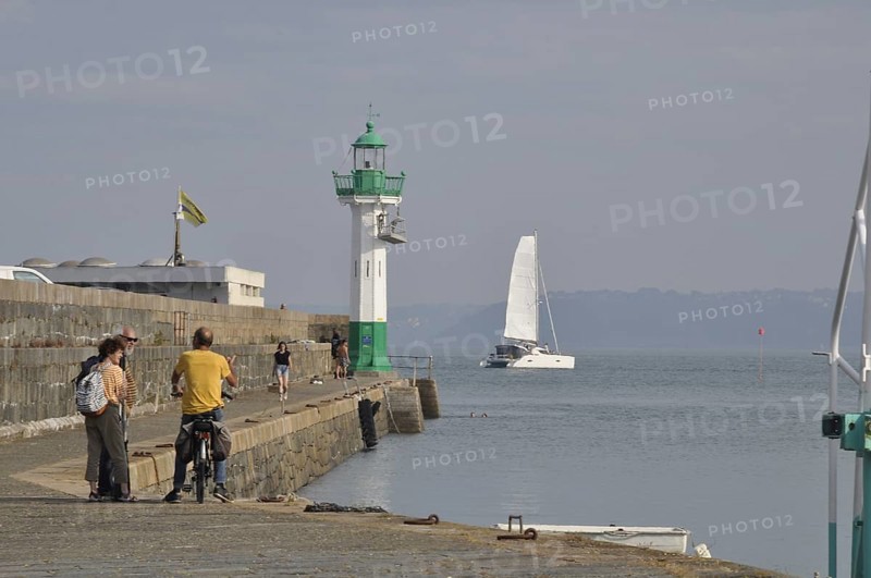 The port of Saint-Quay Portrieux in Brittany