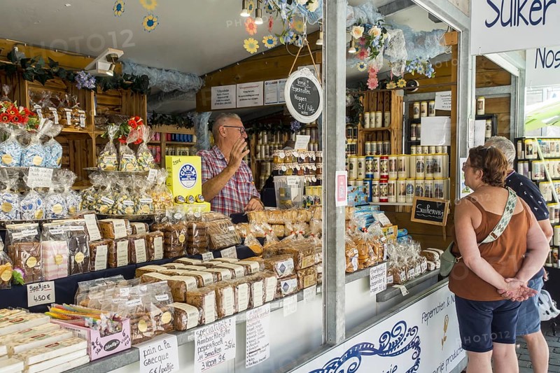 Stand with candy and biscuits near the Basilica of Scherpenheuvel