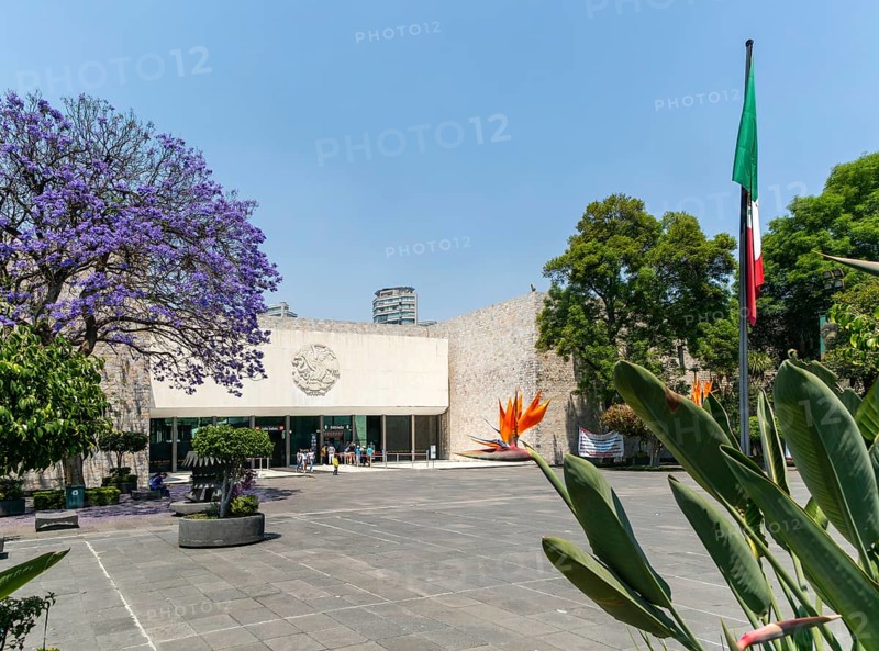Exterior of the National Anthropology Museum