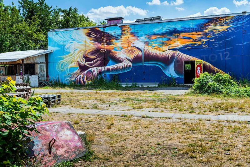 Graffiti on Teufelsberg