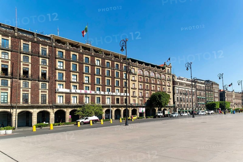 Historic buildings on west side of main city square