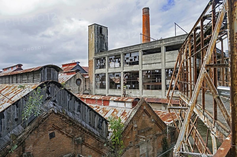 Remains of the Anglo Meatpacking plant