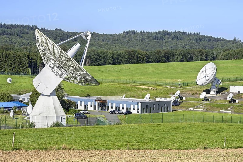 Galileo antennas at the Redu Station