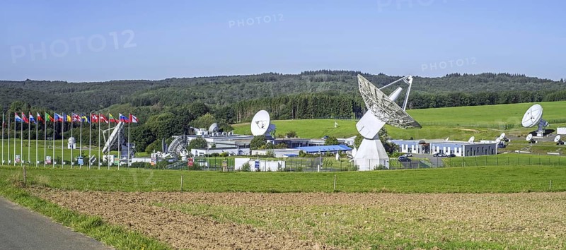 Galileo antennas at the Redu Station