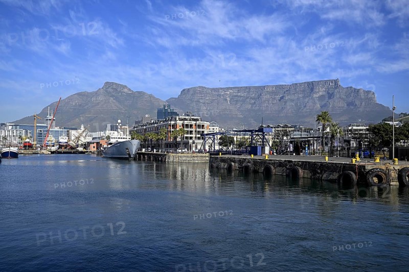 View of Table Mountain from the Victoria and Alfred Waterfront