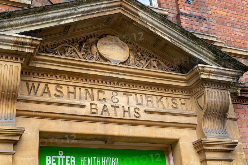 Entrance to Victorian Health Hydro Washing and Turkish Baths