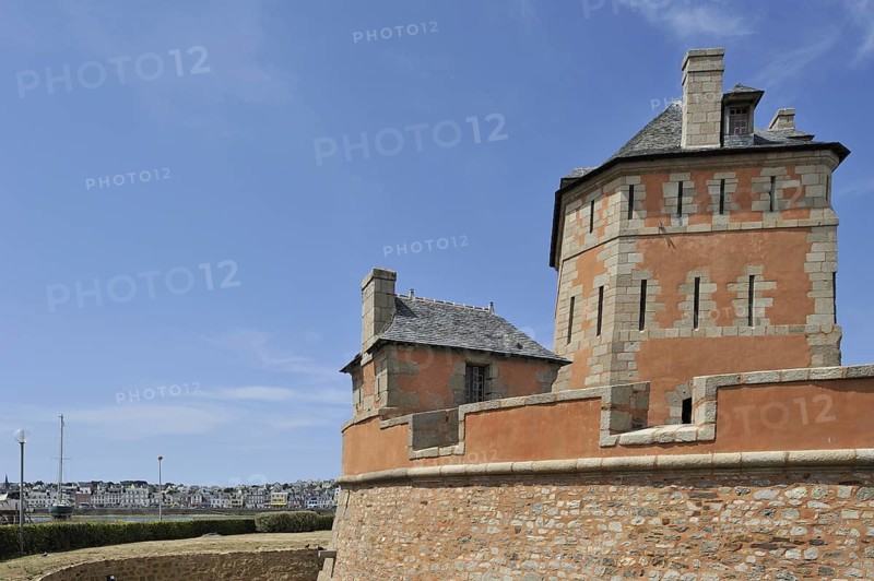 The fortification Tour Vauban in the harbour of Camaret-sur-Mer