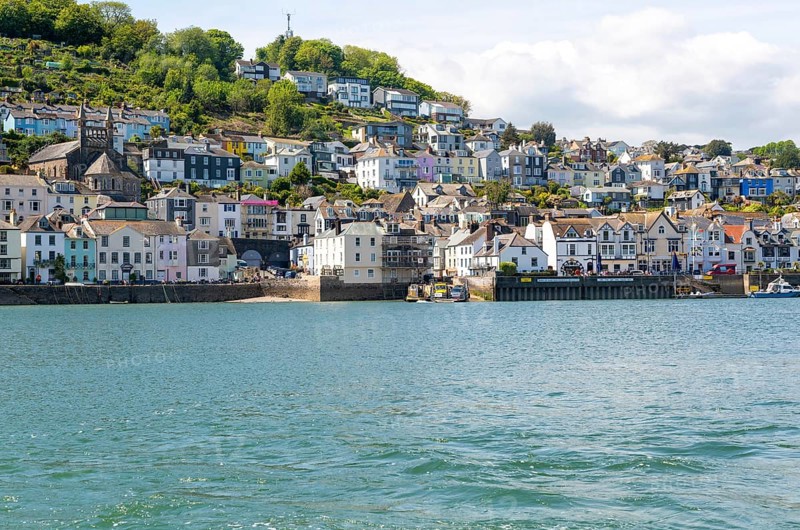 View across River Dart estuary to Dartmouth from Kingswear