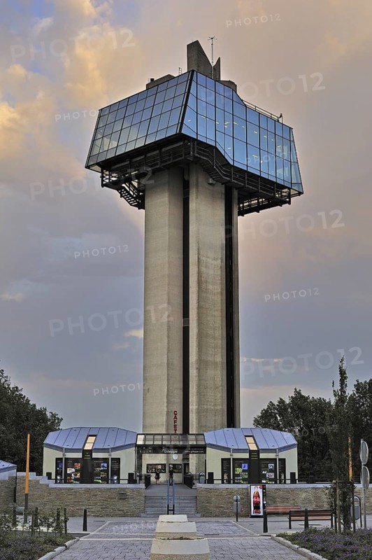 Panoramic tower at the Gileppe Dam
