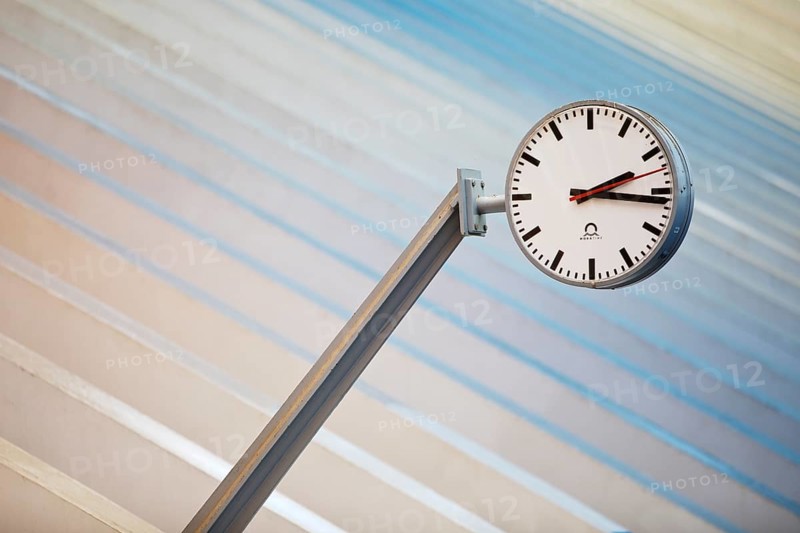 Station clock at Liege-Guillemins station