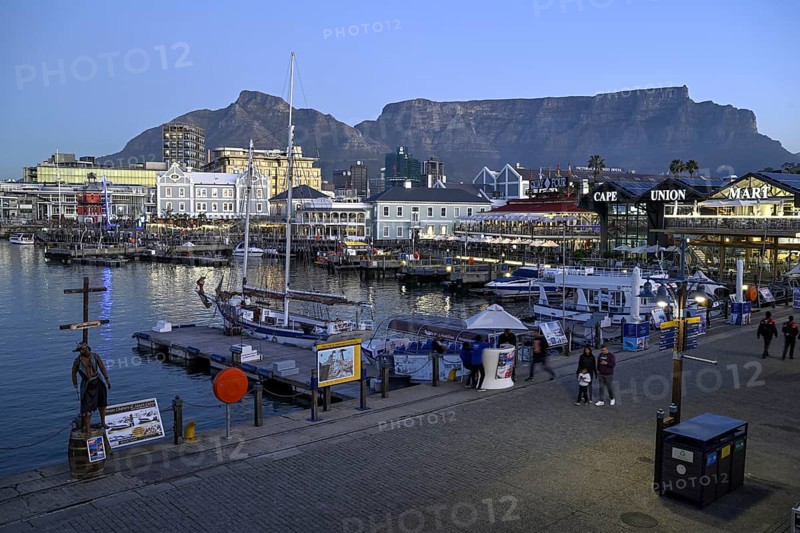 View of Table Mountain from the Victoria and Alfred Waterfront