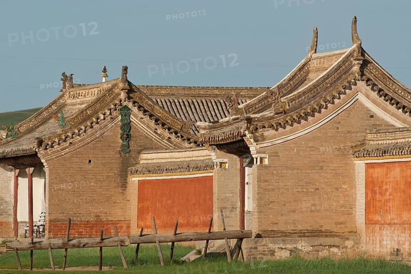 Temple in the interior of the Erdene Zuu Khiid Monastery