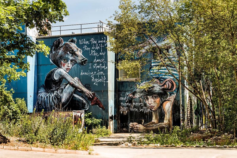 Graffiti on Teufelsberg