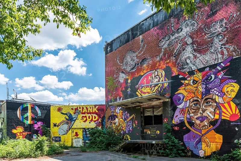 Graffiti on Teufelsberg