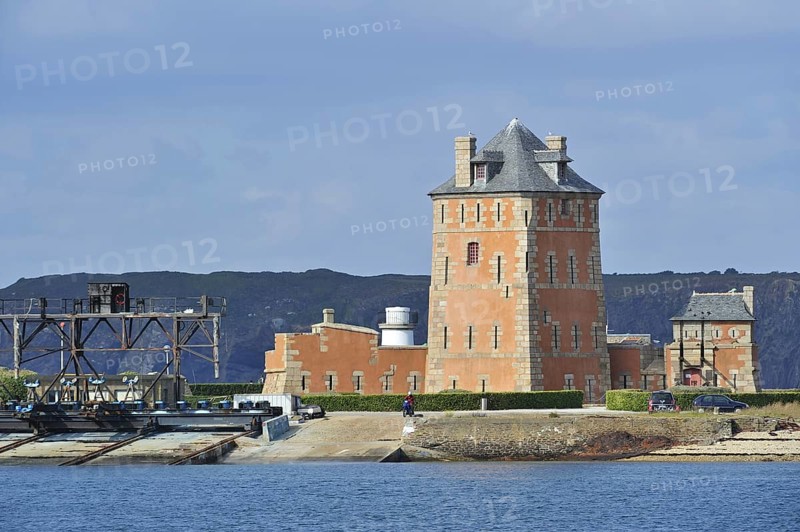 The fortification Tour Vauban in the harbour of Camaret-sur-Mer