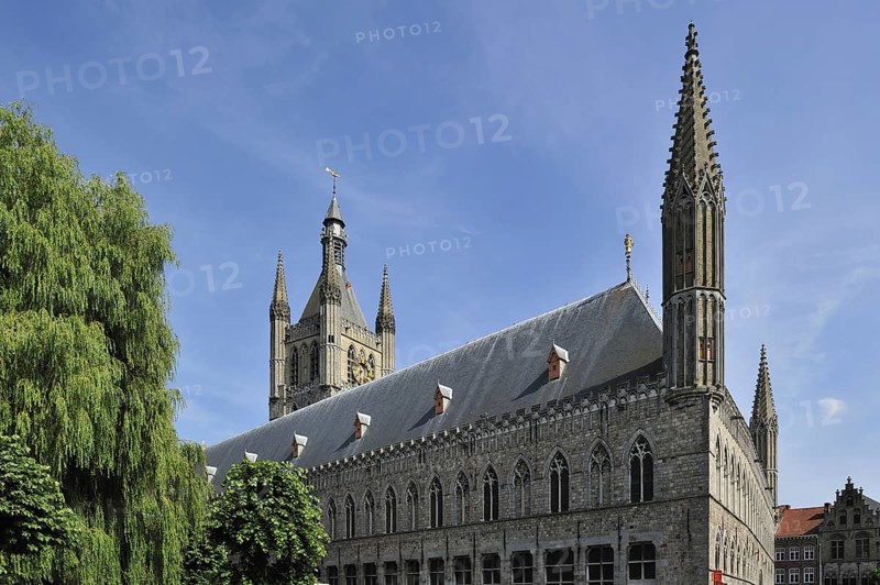 The Cloth Hall and belfry at Ypres