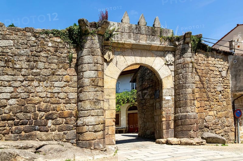 Porta Nova 14th century gateway entrance to medieval town