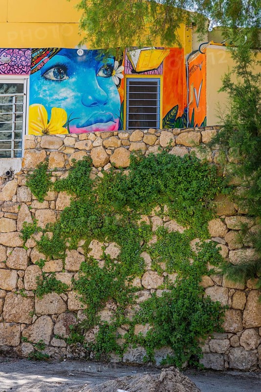 Street art in Matala