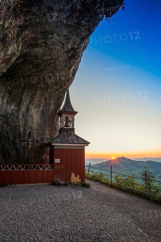 Chapel in rocks