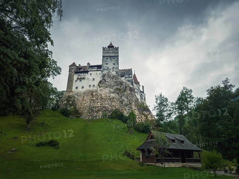 The medieval Bran fortress known as Dracula castle in Transylvania