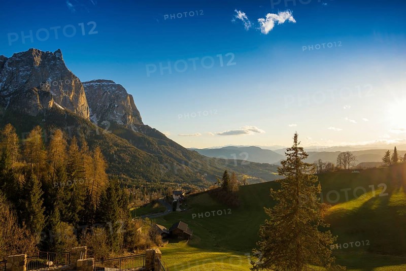 Snow-covered mountains