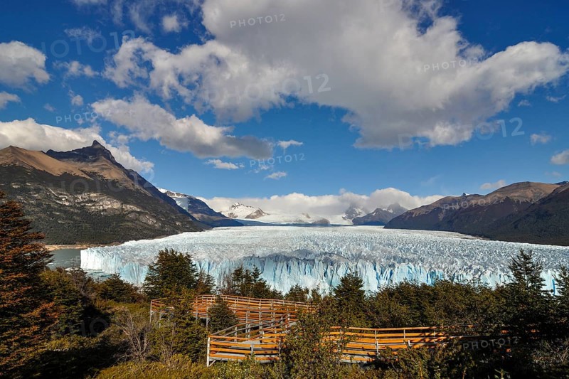 First thing in the morning at Perito Moreno Glacier