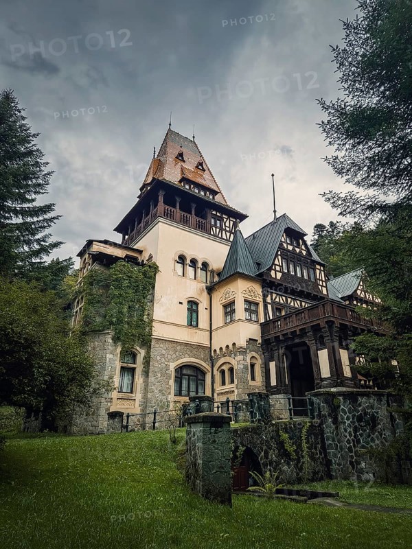 Pelisor castle royal summer residence in Sinaia