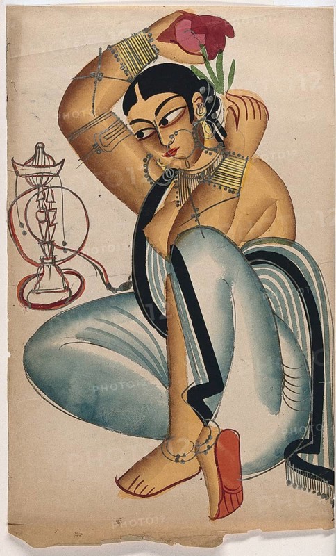 A courtesan