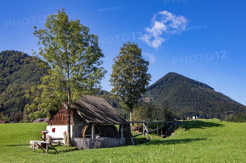 Waschl Muehle on the Muehlenweg in Ebenau