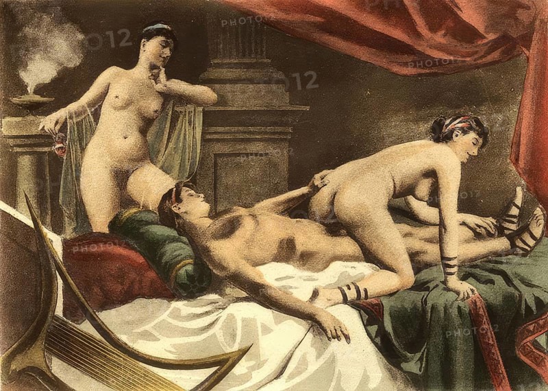 Three Women Having Sex