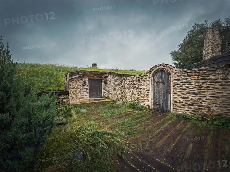 A hobbit house hidden underground part of the Clay Castle from the Valley of Fairies