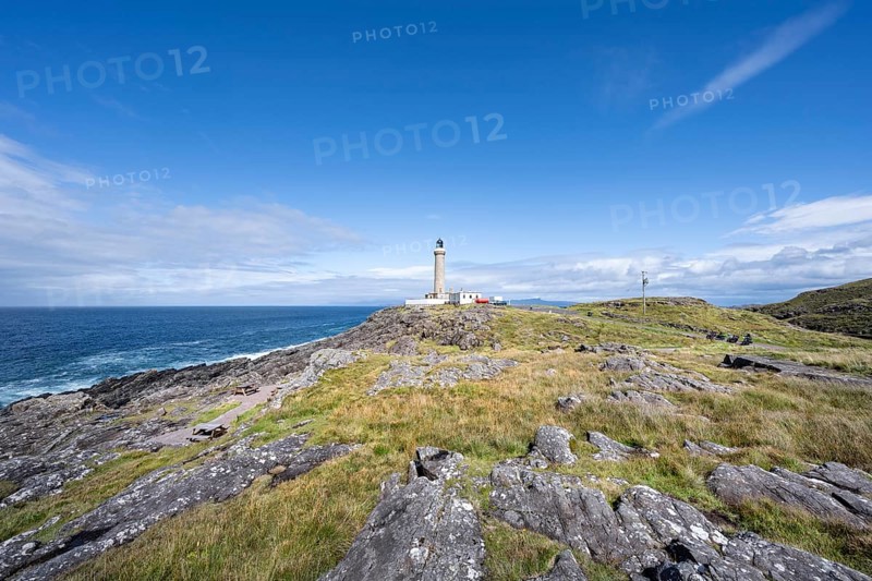 The 35 metre high Ardnamurchan Lighthouse was completed by Alan Stevenson in 1849 and is located at the most westerly point of the British main island
