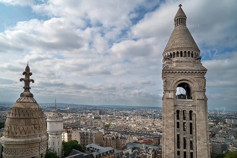 Towers of the Sacre-Coeur Basilica