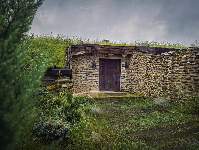 A hobbit house hidden underground part of the Clay Castle from the Valley of Fairies