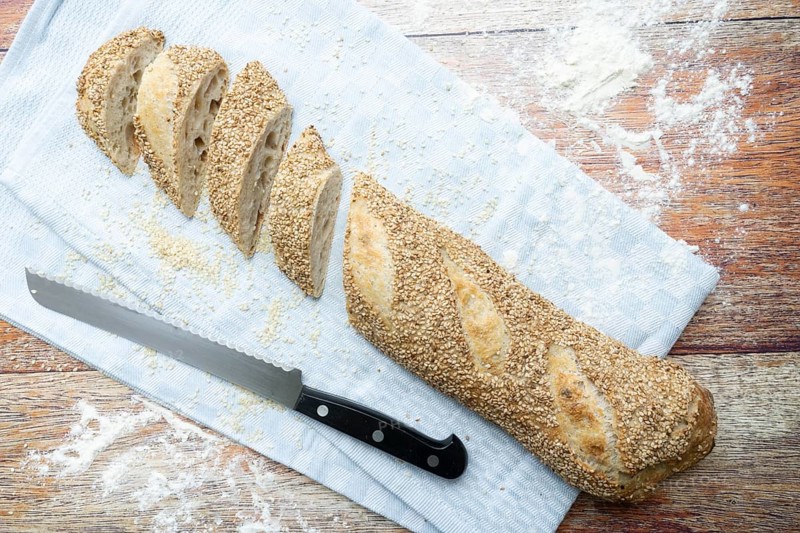 Freshly baked