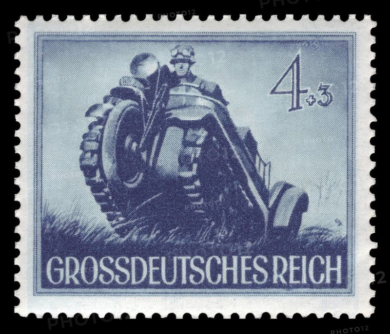 Stamp vintage 1944 of the Deutsche Reichspost