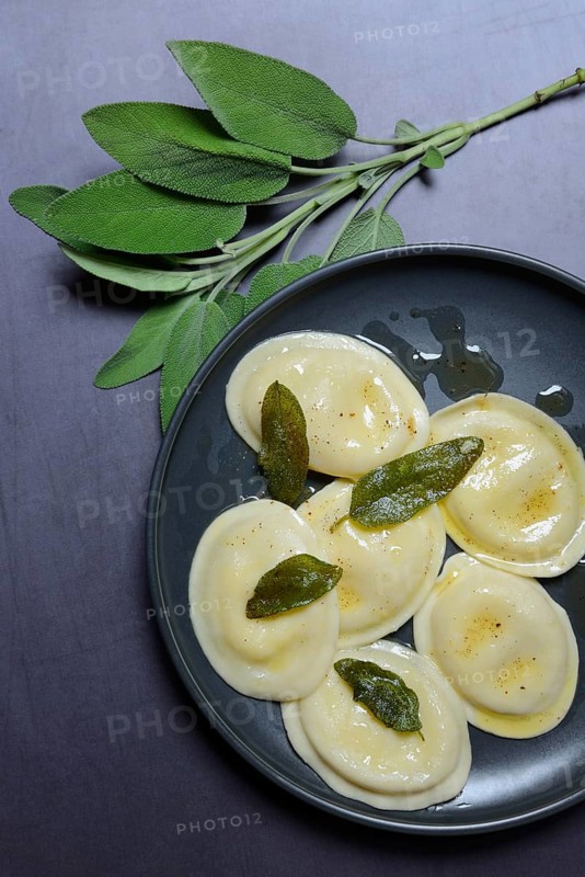 Tortellini with sage butter