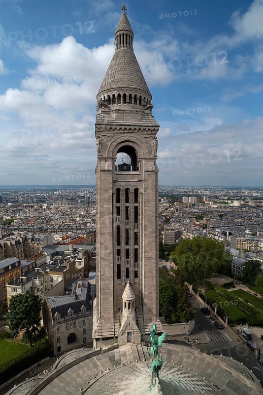 Bell tower of the Sacre-Coeur Basilica