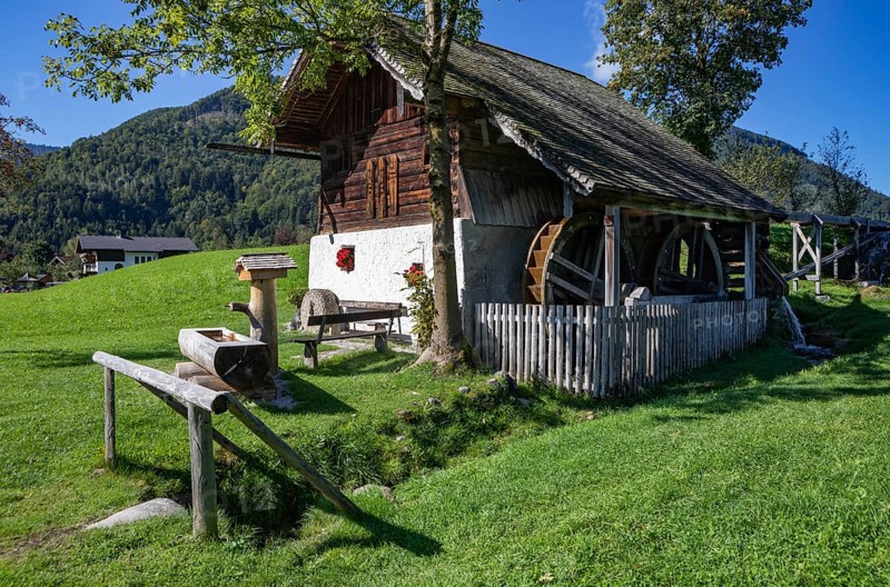 Waschl Muehle on the Muehlenweg in Ebenau