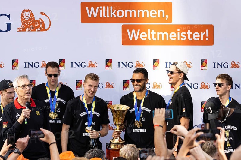 After winning the Basketball World Cup on 10.09.2023 in Manila Philippines by defeating Serbia 83:77