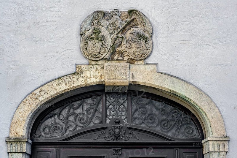 Alliance Coat of Arms of the Neubronner Kempten-Ulm Families from 1792