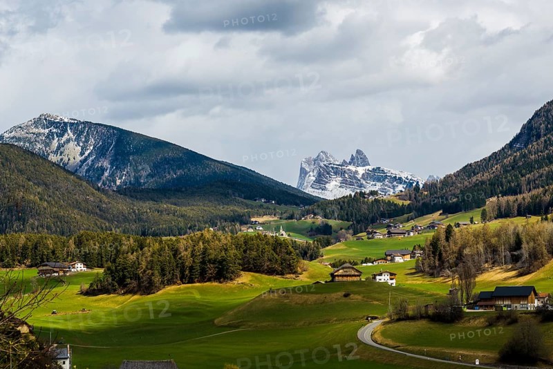 Snow-covered mountains