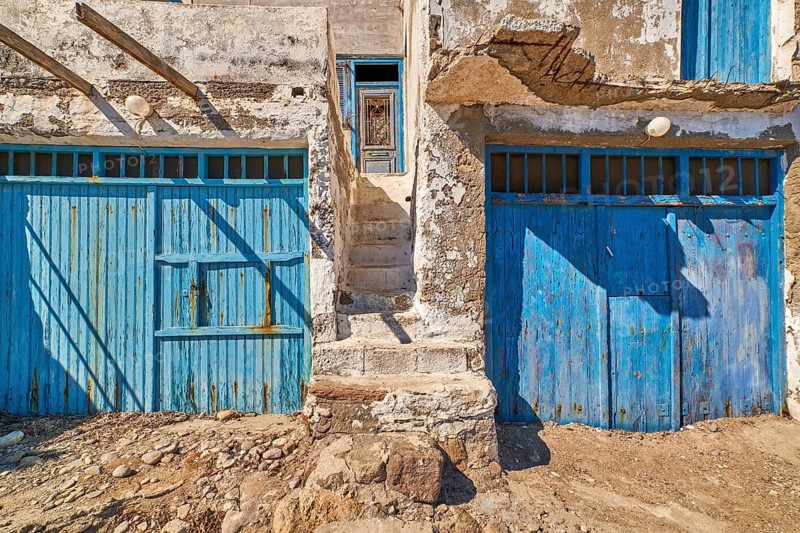 Traditional fisherman house by seafront