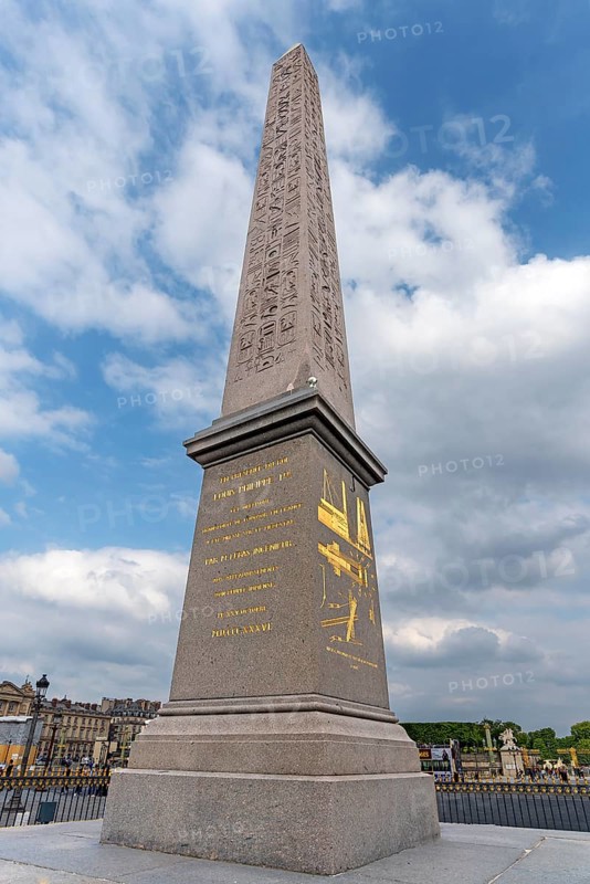 Obelisk of Luxor on the Place de la Concorde
