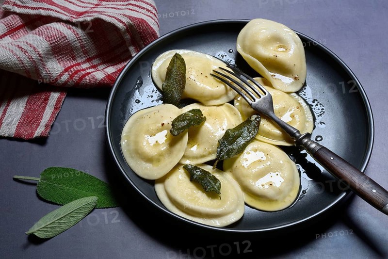 Tortellini with sage butter