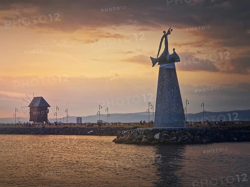 Statue of Saint Nicholas the patron of sailors
