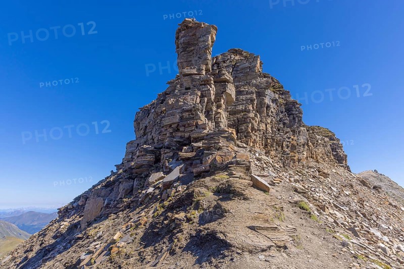 Rock tower on the Klagenfurt Jubilee Trail