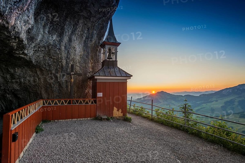 Chapel in rocks