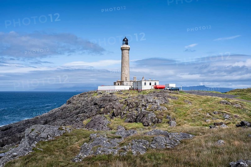 The 35 metre high Ardnamurchan Lighthouse was completed by Alan Stevenson in 1849 and is located at the most westerly point of the British main island
